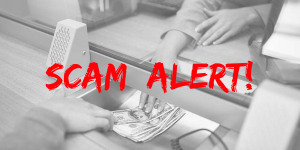 SCAM ALERT