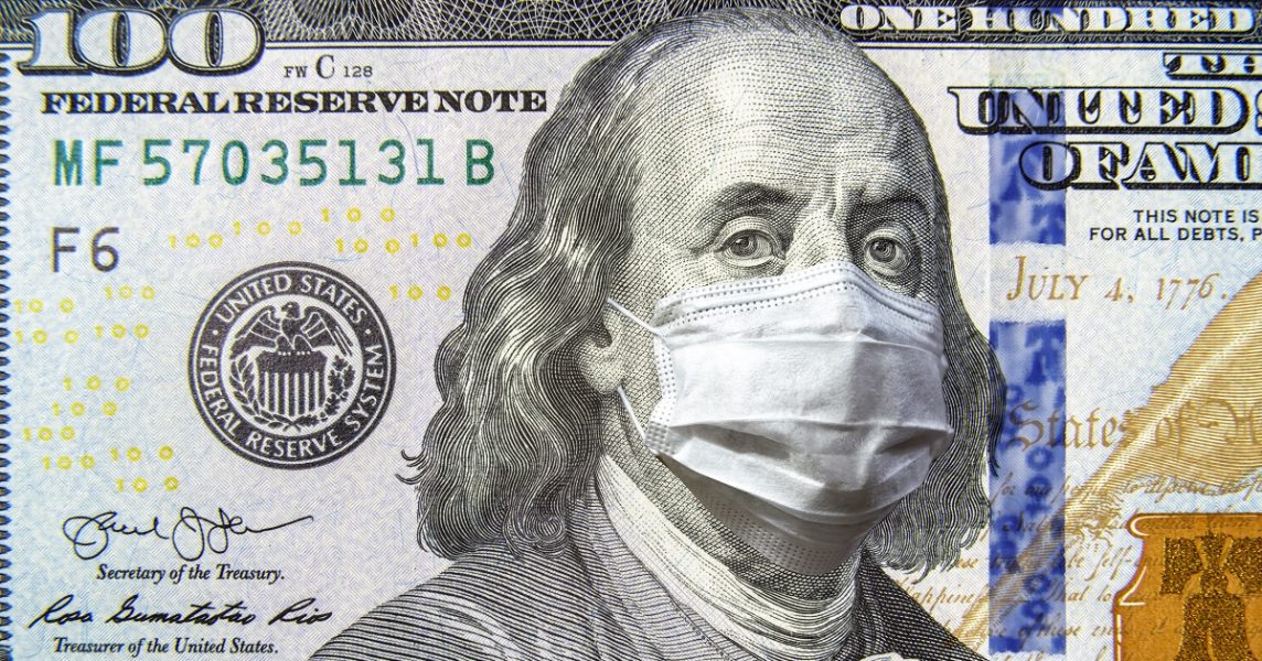 ben franklin with mask