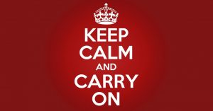 keep calm